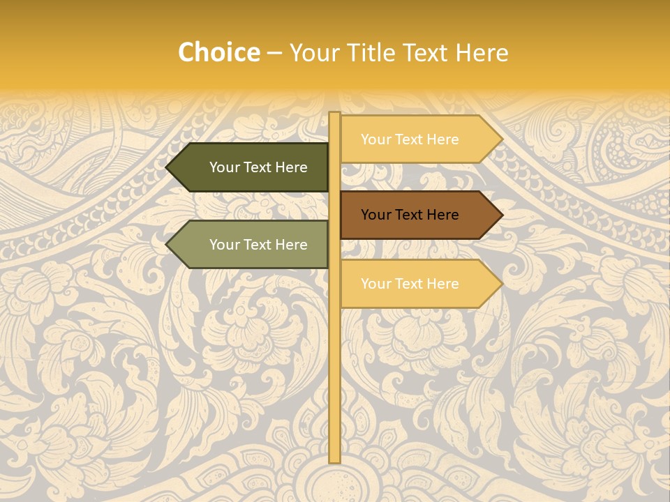 Aged Asia Old PowerPoint Template