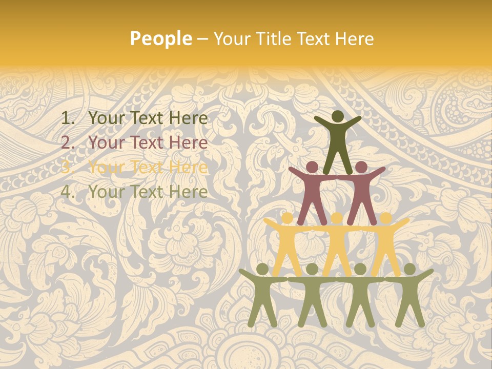 Aged Asia Old PowerPoint Template