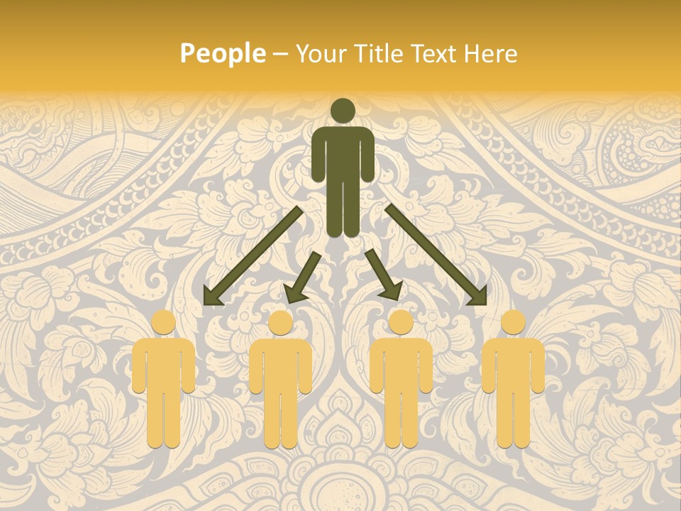 Aged Asia Old PowerPoint Template