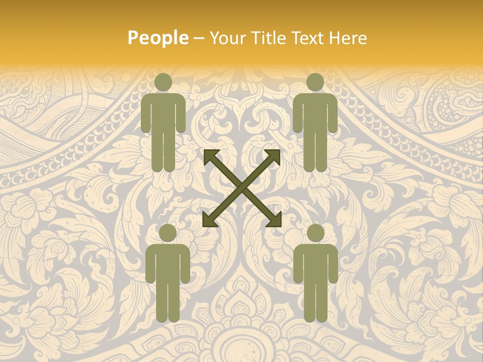 Aged Asia Old PowerPoint Template