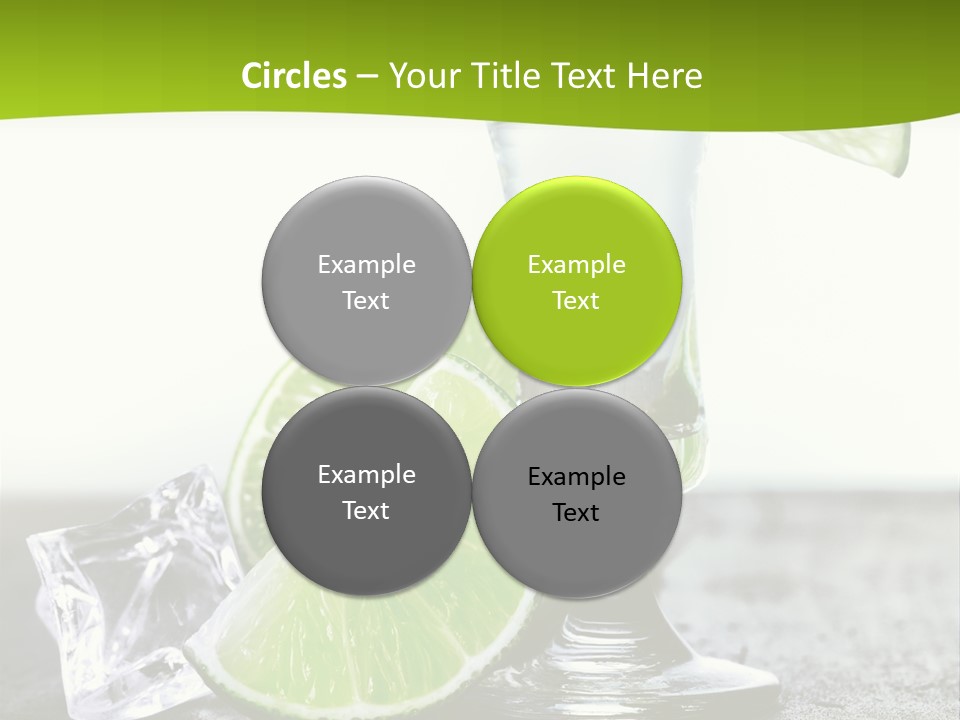 Pub Shooter Food PowerPoint Template