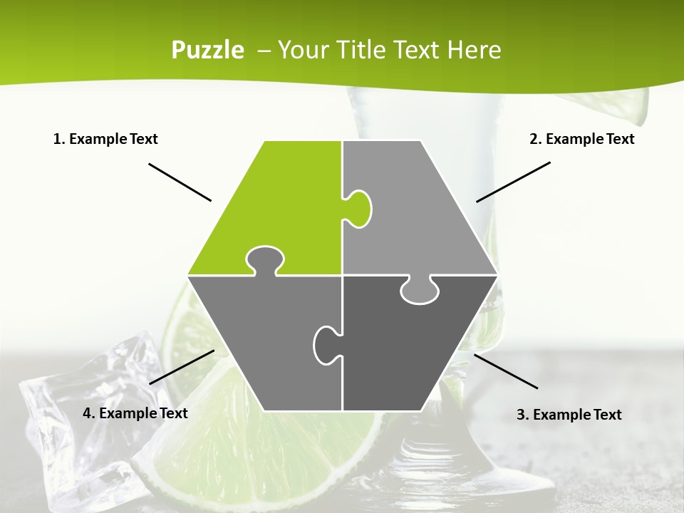 Pub Shooter Food PowerPoint Template