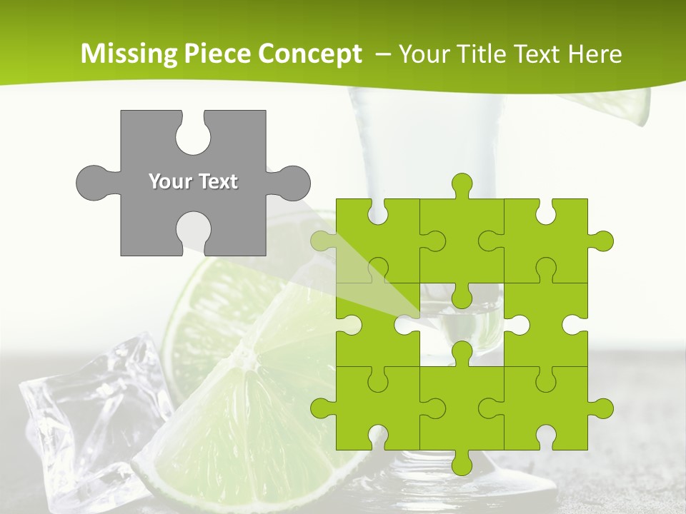 Pub Shooter Food PowerPoint Template