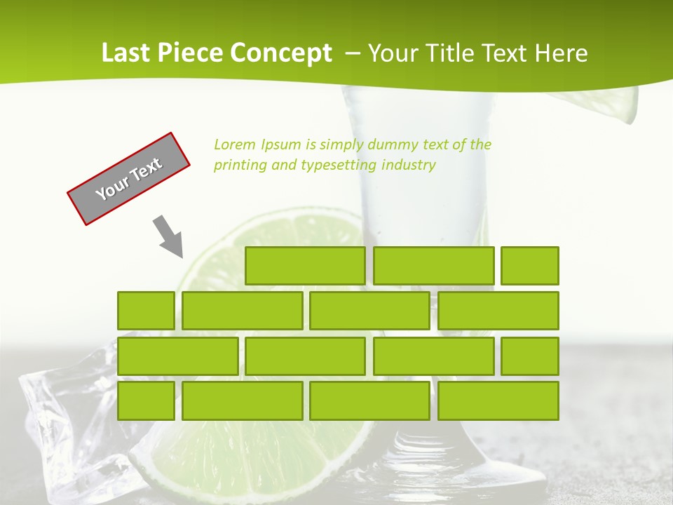 Pub Shooter Food PowerPoint Template