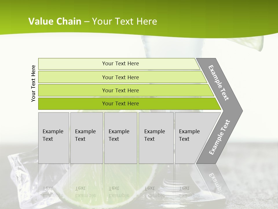 Pub Shooter Food PowerPoint Template