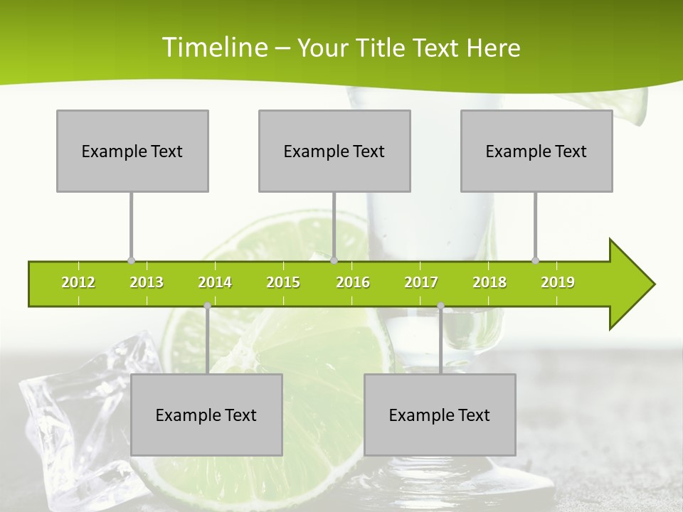 Pub Shooter Food PowerPoint Template