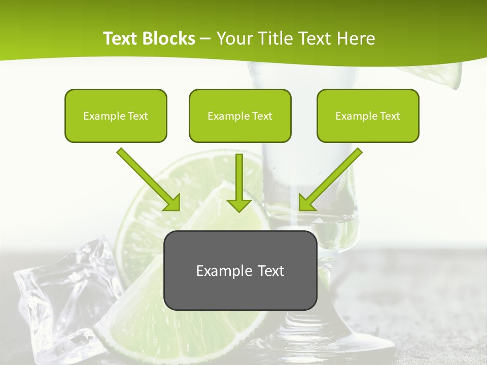 Pub Shooter Food PowerPoint Template