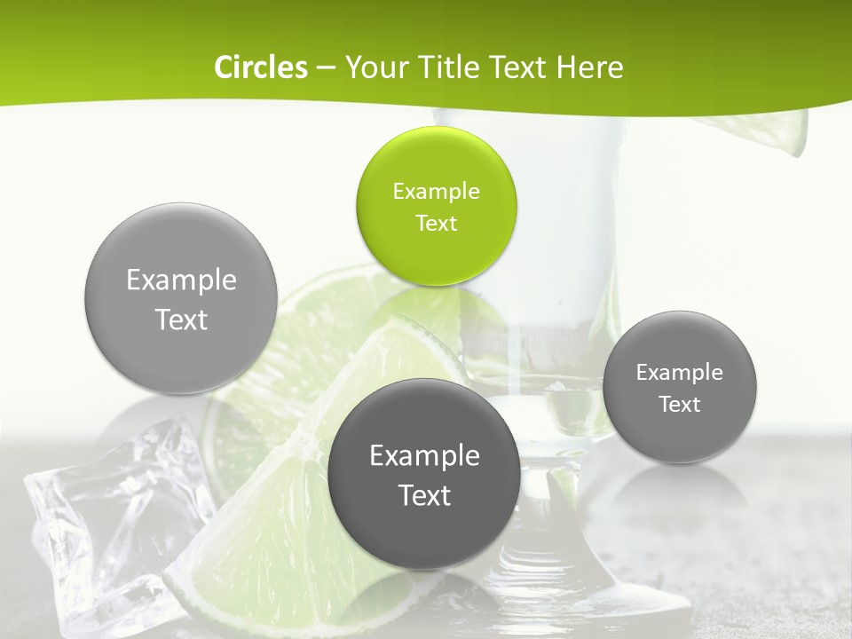 Pub Shooter Food PowerPoint Template