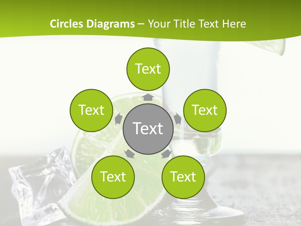 Pub Shooter Food PowerPoint Template