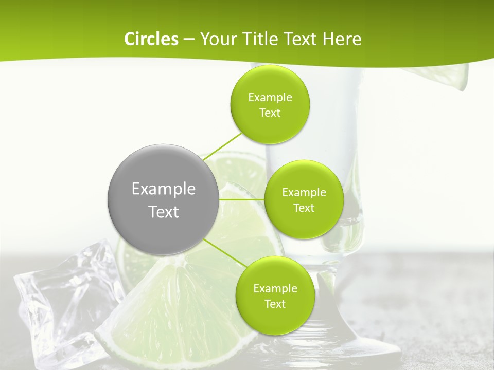 Pub Shooter Food PowerPoint Template