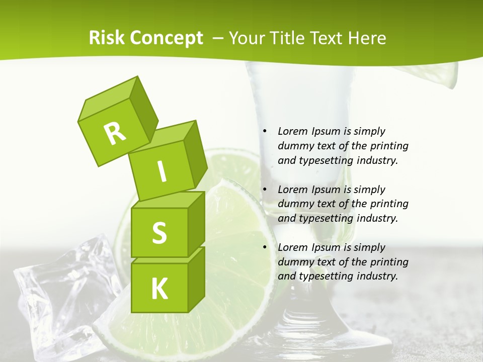 Pub Shooter Food PowerPoint Template