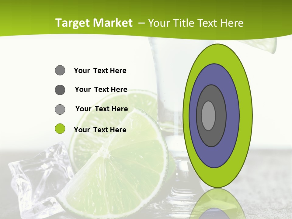 Pub Shooter Food PowerPoint Template