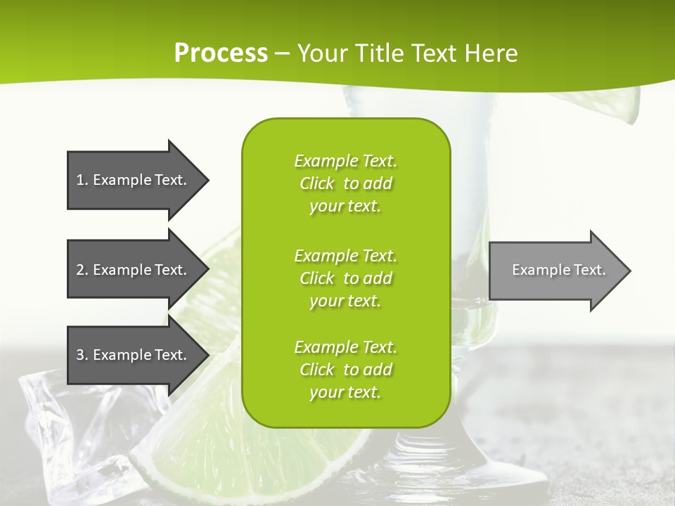 Pub Shooter Food PowerPoint Template