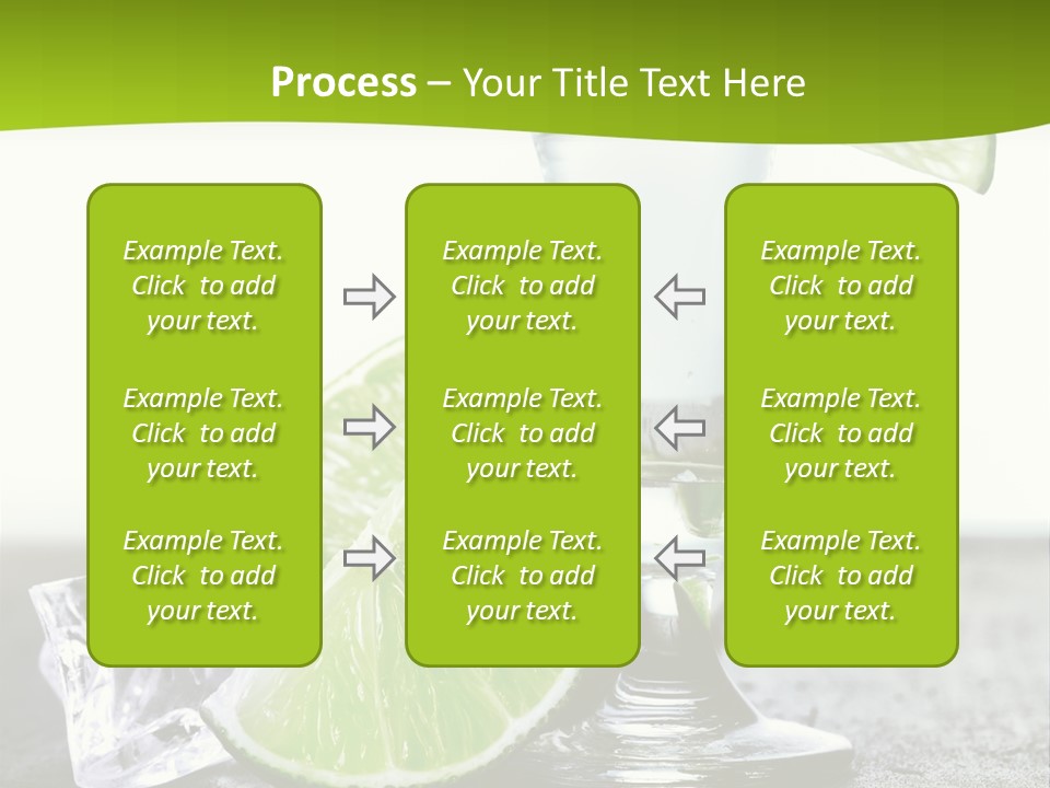 Pub Shooter Food PowerPoint Template