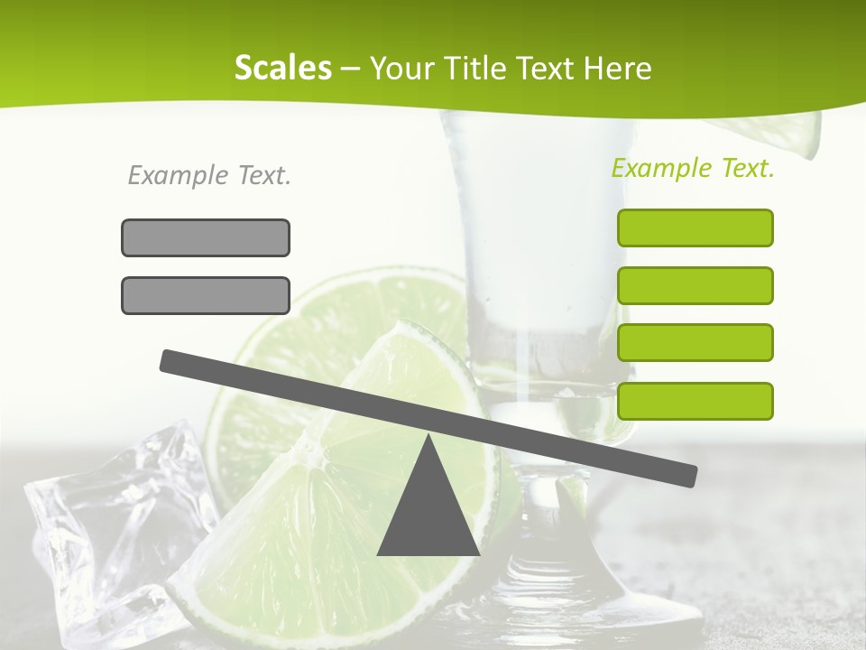 Pub Shooter Food PowerPoint Template