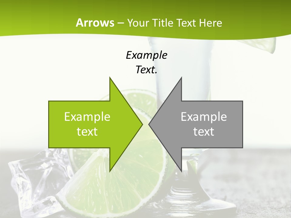 Pub Shooter Food PowerPoint Template