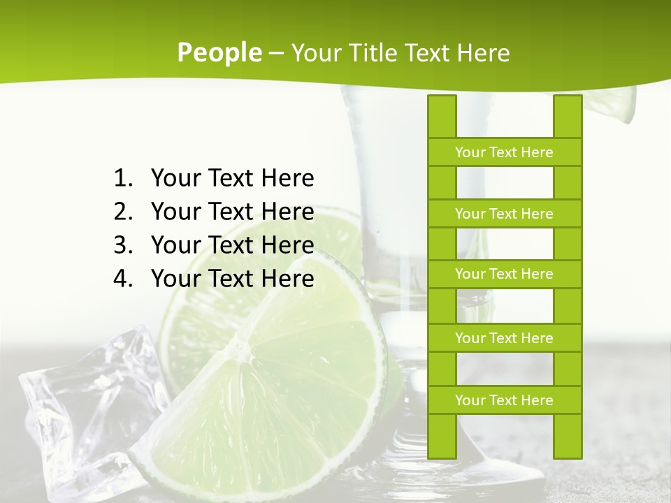 Pub Shooter Food PowerPoint Template