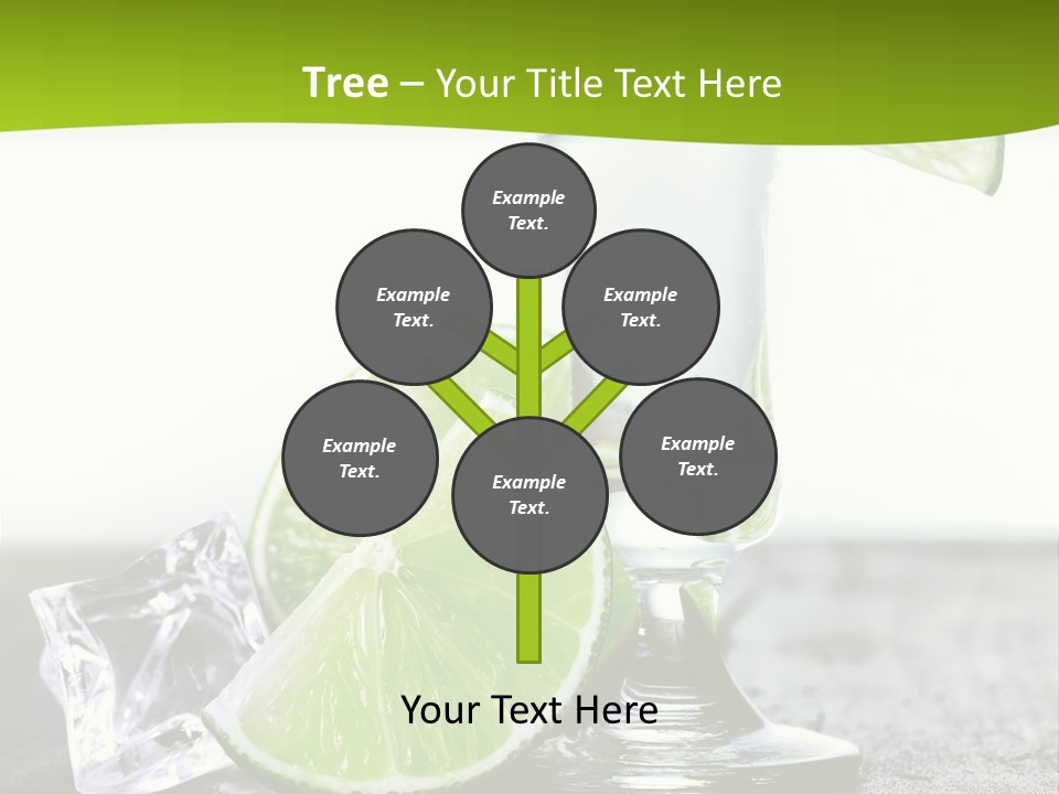 Pub Shooter Food PowerPoint Template