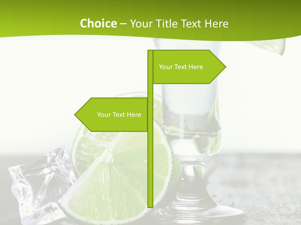 Pub Shooter Food PowerPoint Template