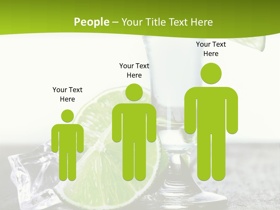 Pub Shooter Food PowerPoint Template