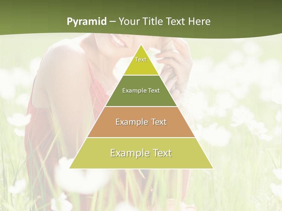 Dress Meadow Field PowerPoint Template