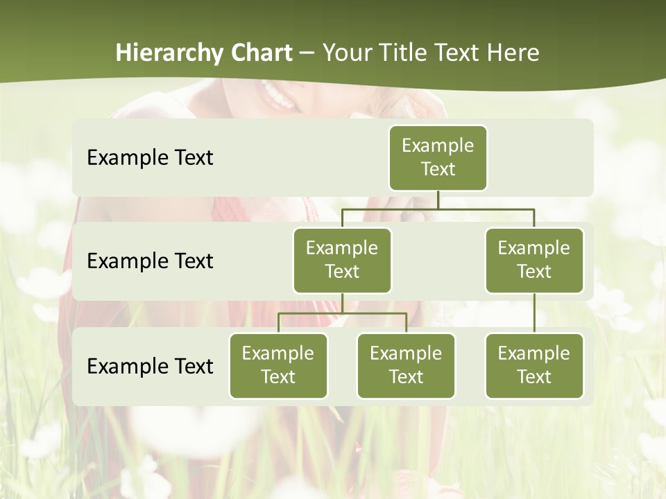 Dress Meadow Field PowerPoint Template