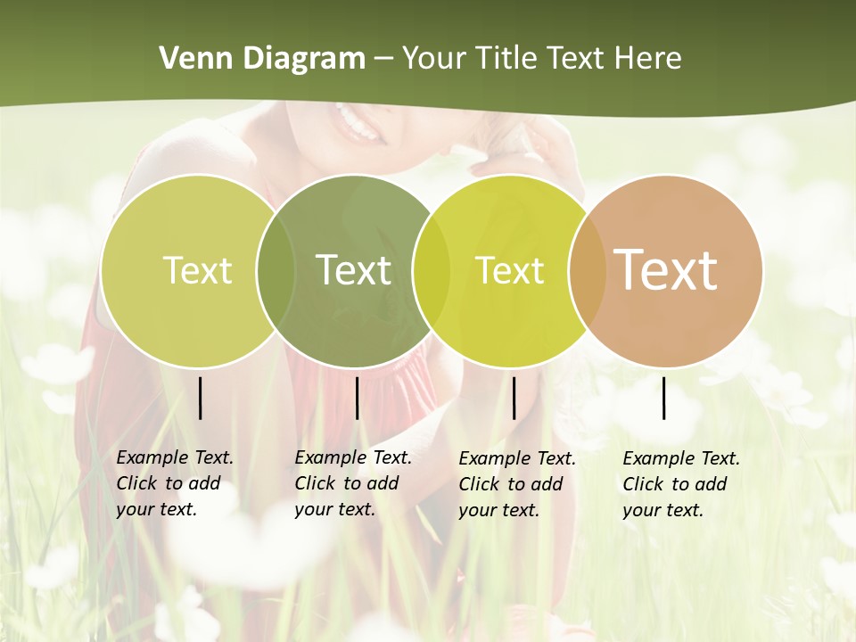 Dress Meadow Field PowerPoint Template
