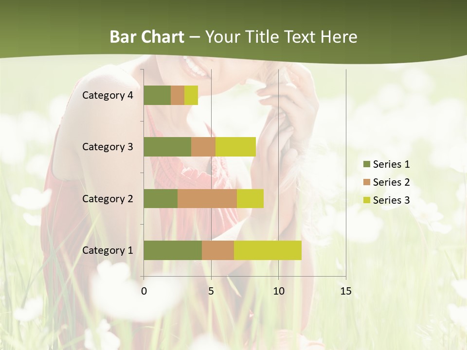 Dress Meadow Field PowerPoint Template