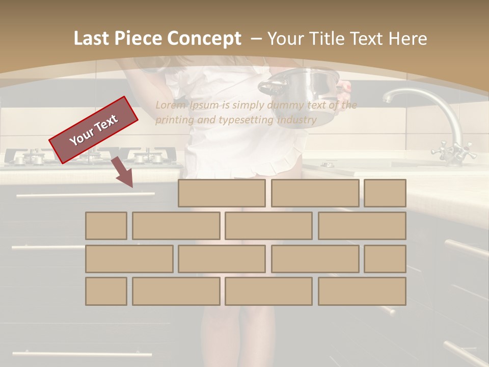 Clothes Uniforms Temptation PowerPoint Template