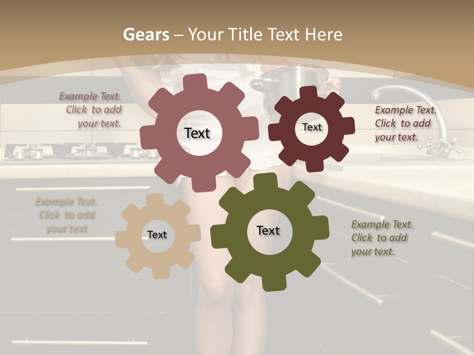 Clothes Uniforms Temptation PowerPoint Template