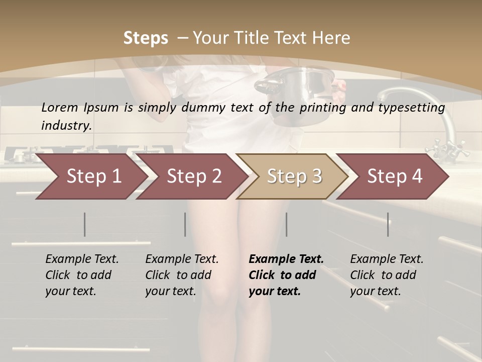 Clothes Uniforms Temptation PowerPoint Template