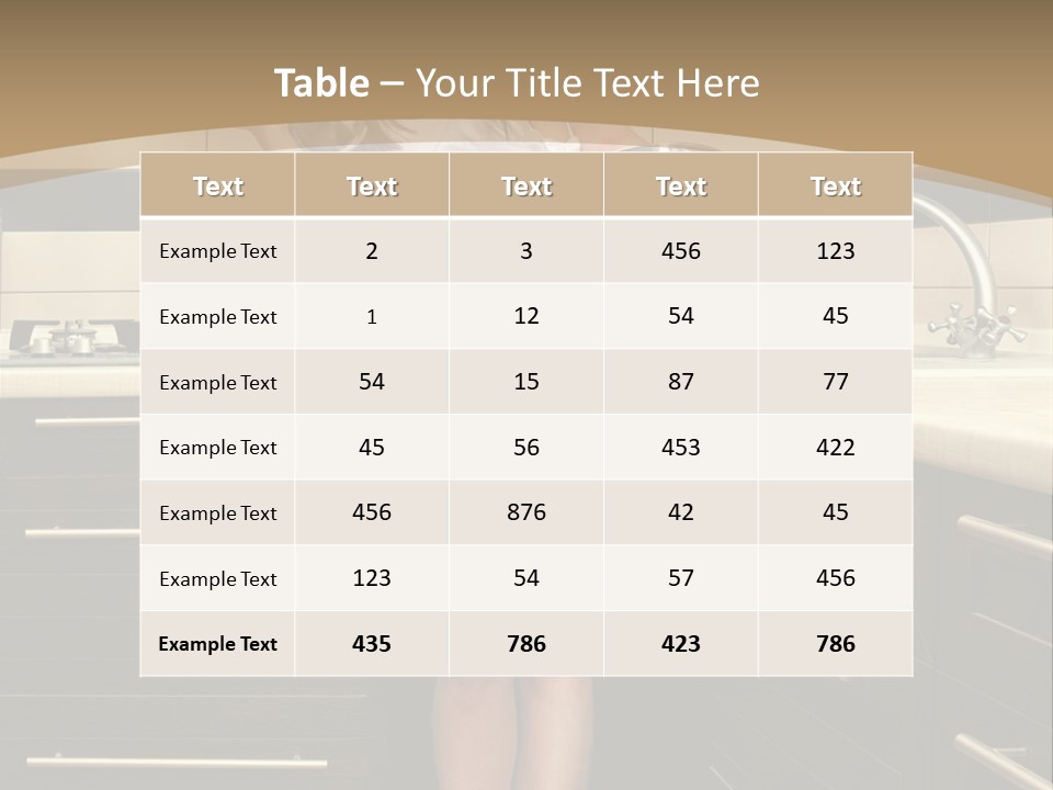 Clothes Uniforms Temptation PowerPoint Template