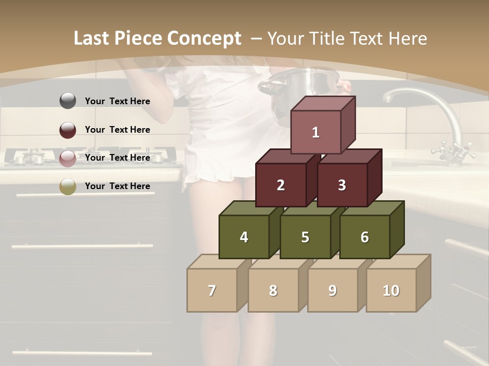 Clothes Uniforms Temptation PowerPoint Template