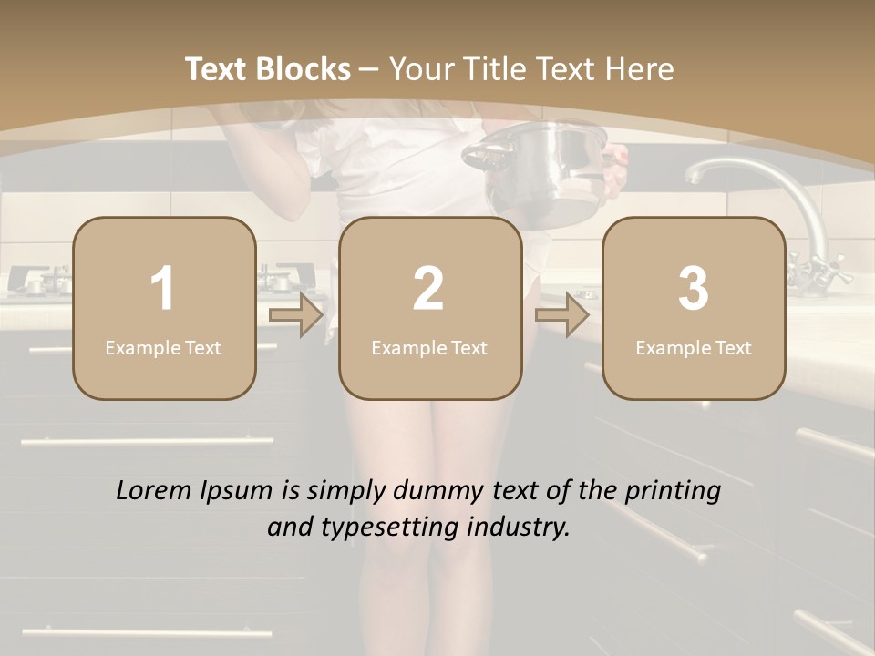 Clothes Uniforms Temptation PowerPoint Template