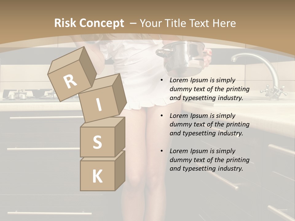 Clothes Uniforms Temptation PowerPoint Template