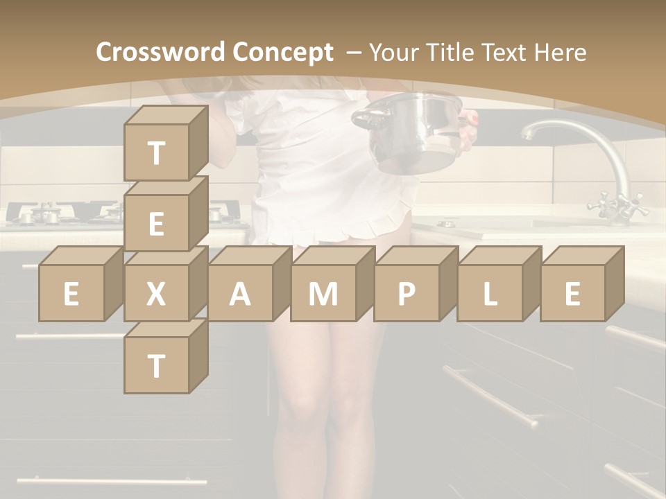 Clothes Uniforms Temptation PowerPoint Template