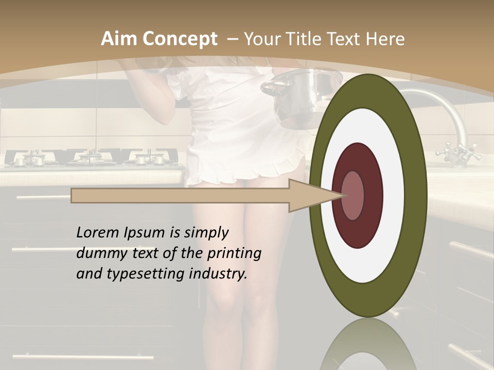 Clothes Uniforms Temptation PowerPoint Template