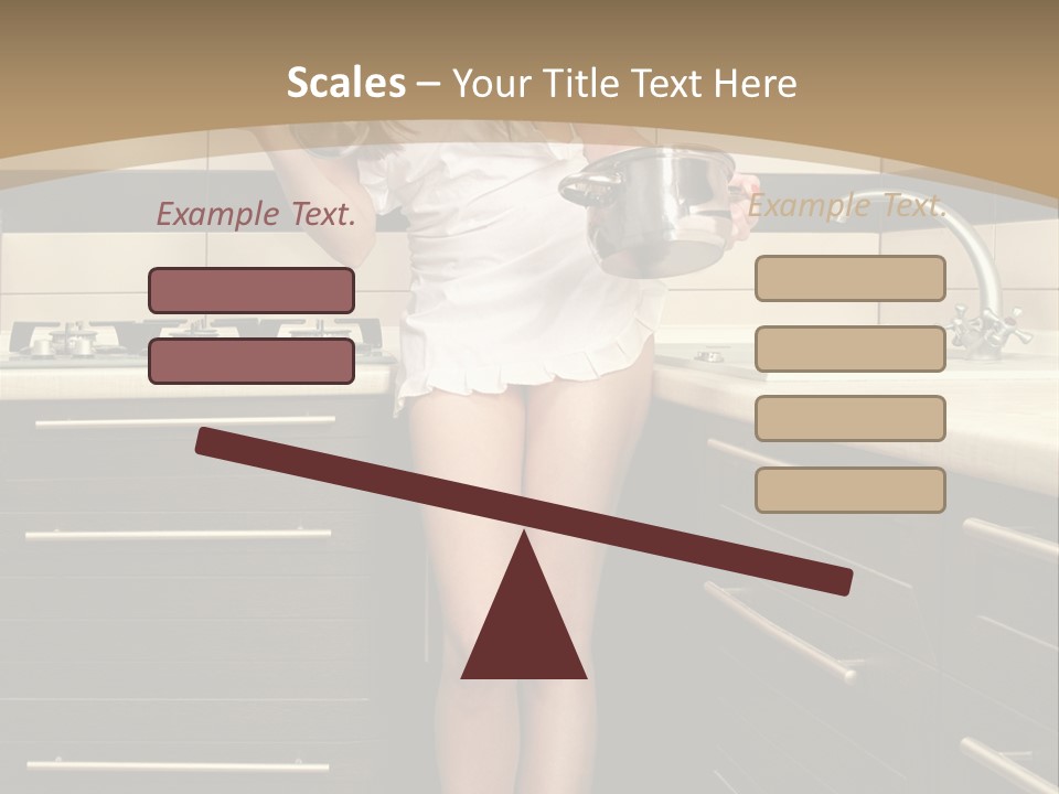 Clothes Uniforms Temptation PowerPoint Template