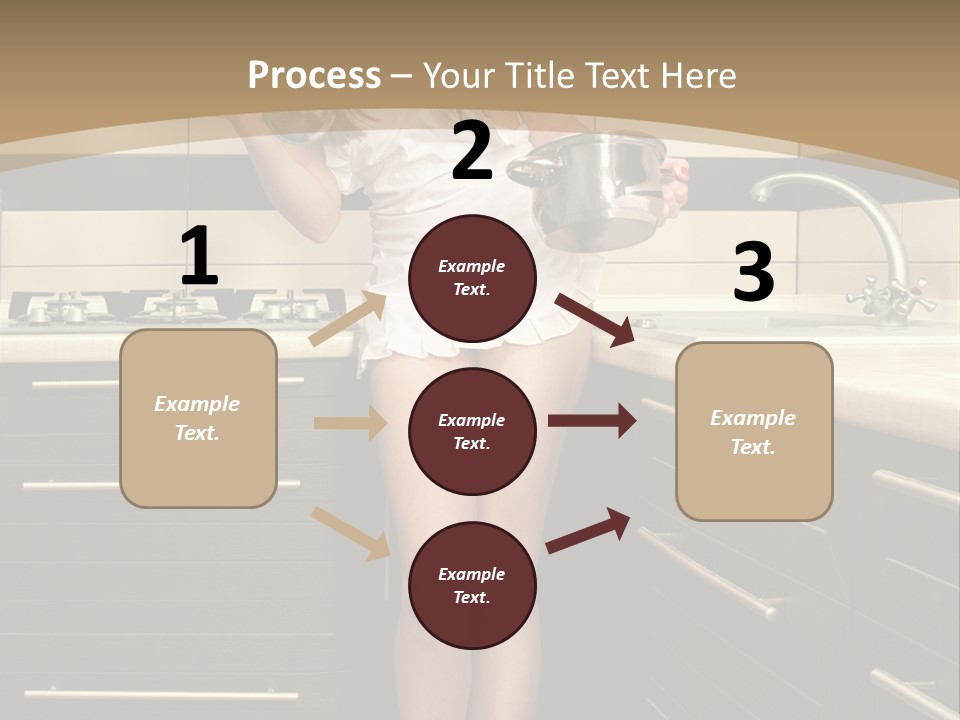 Clothes Uniforms Temptation PowerPoint Template