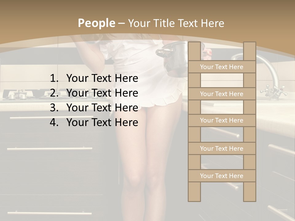 Clothes Uniforms Temptation PowerPoint Template