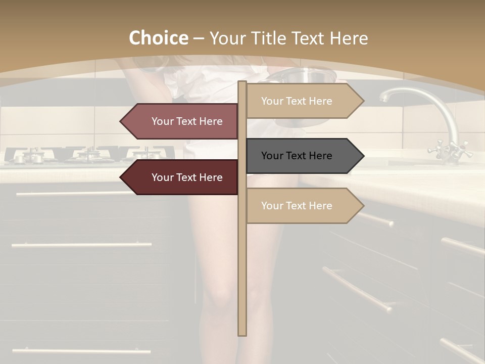 Clothes Uniforms Temptation PowerPoint Template