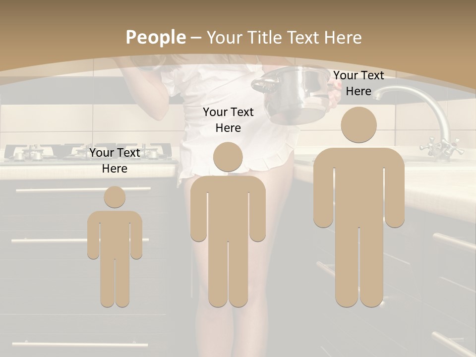 Clothes Uniforms Temptation PowerPoint Template