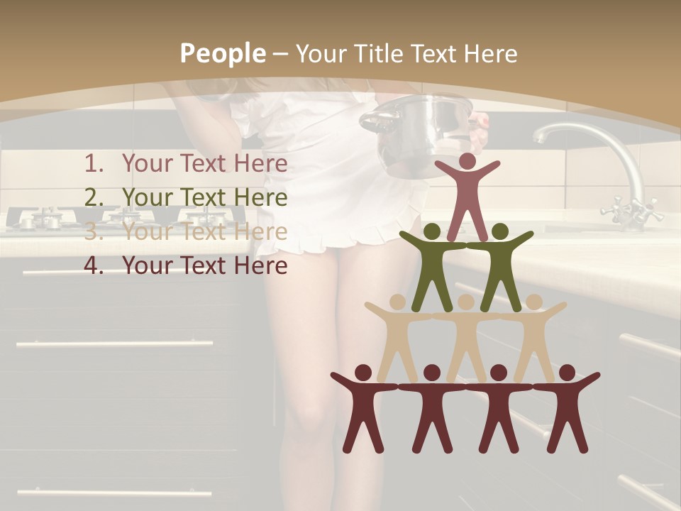 Clothes Uniforms Temptation PowerPoint Template