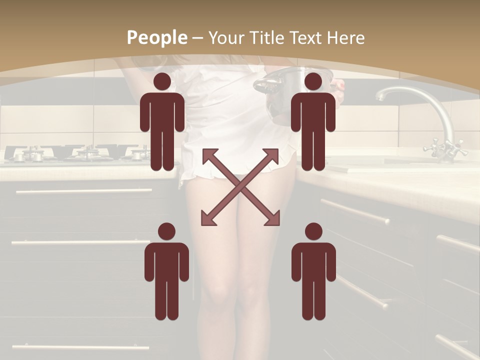 Clothes Uniforms Temptation PowerPoint Template