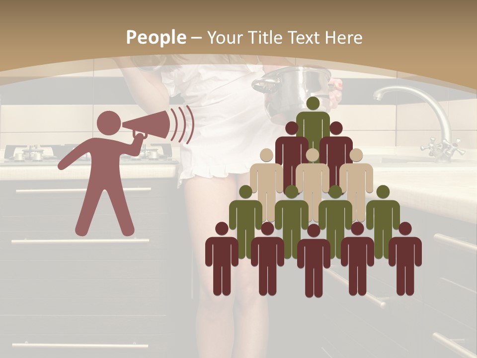 Clothes Uniforms Temptation PowerPoint Template