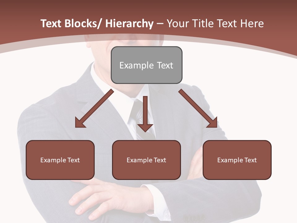Smiling Manager Bookkeeper PowerPoint Template