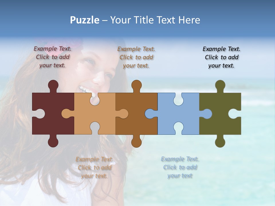 Summer Water Health PowerPoint Template