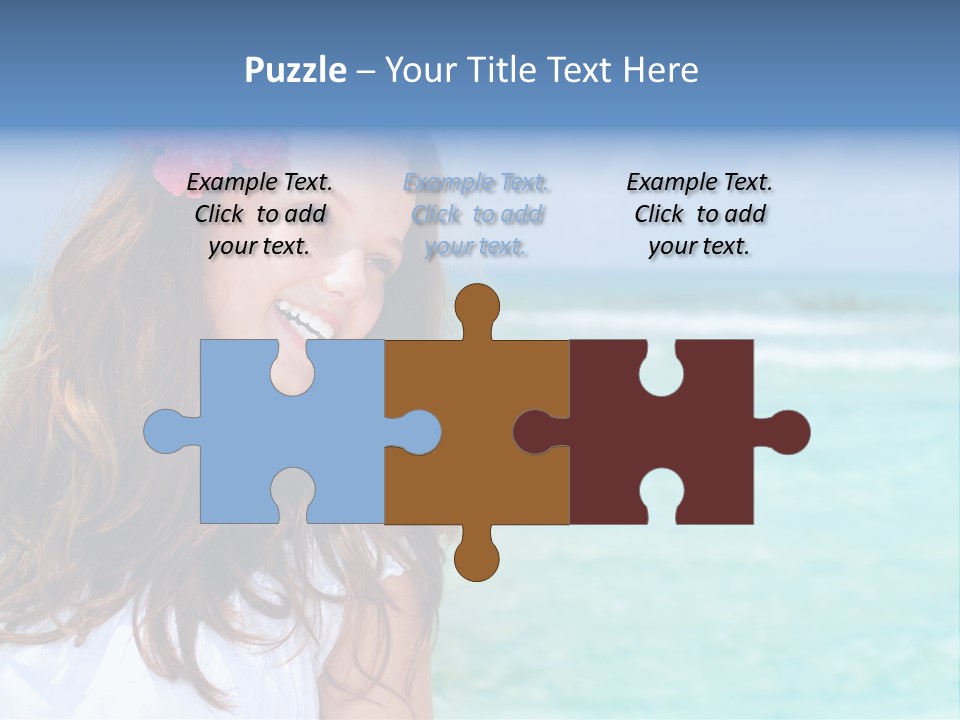 Summer Water Health PowerPoint Template