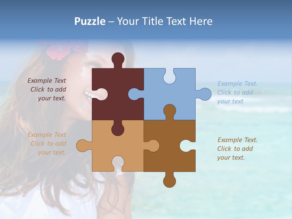 Summer Water Health PowerPoint Template