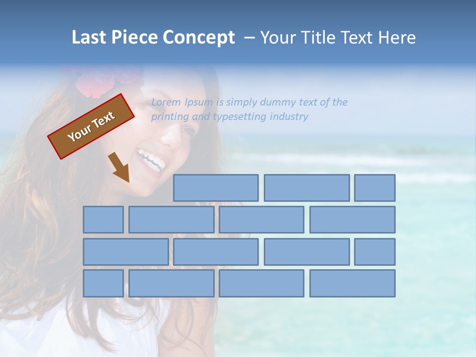 Summer Water Health PowerPoint Template